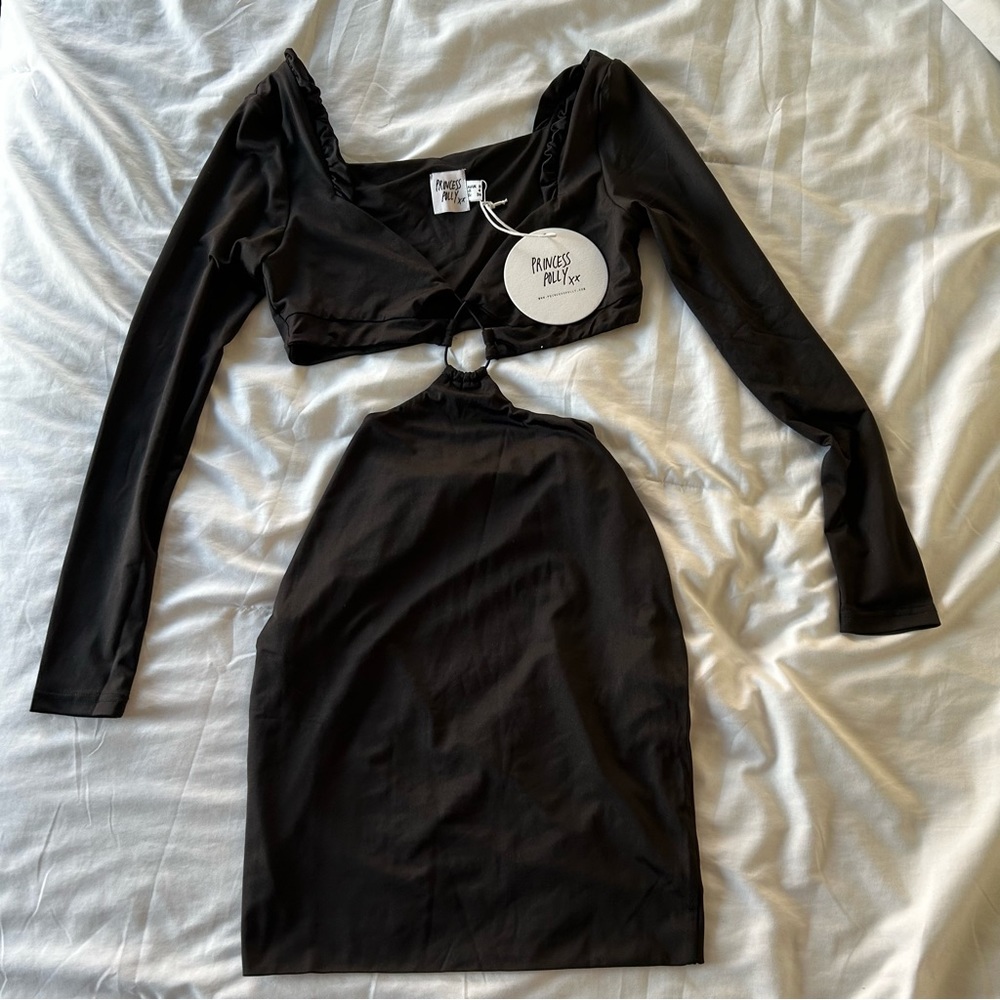 🖤PRINCESS POLLY BLACK MINI DRESS🖤